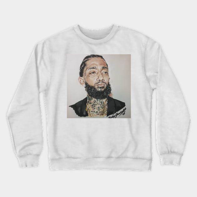 Eritrean King Crewneck Sweatshirt by billyhjackson86